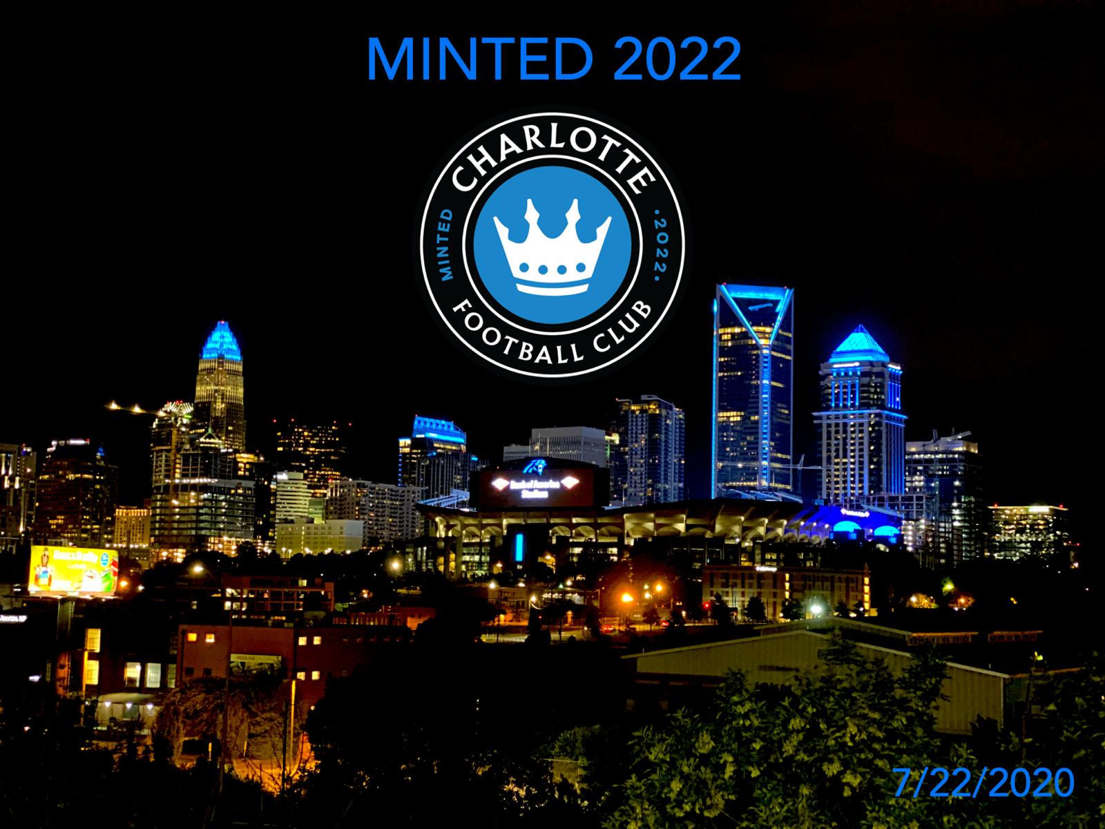 Charlotte se iluminó en homenaje a su nuevo equipo de MLS.