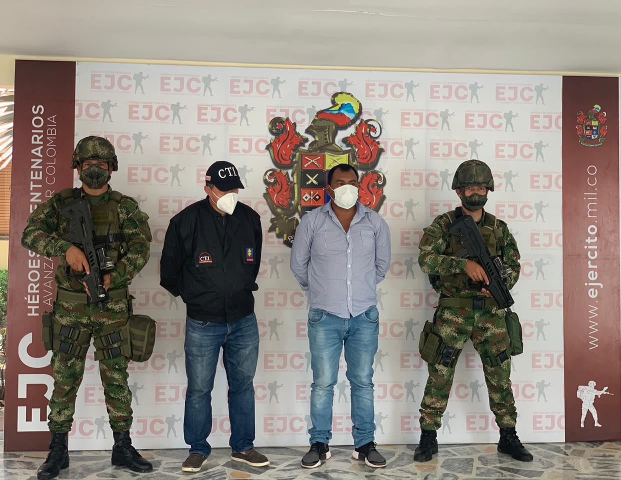 En Algeciras, capturado “Harrinson” jefe de finanzas del GAO residual.