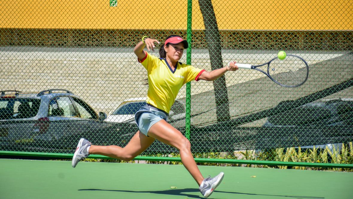 La tenista huilense María Camila Torres SUEÑA SER LA NÚMERO UNO.