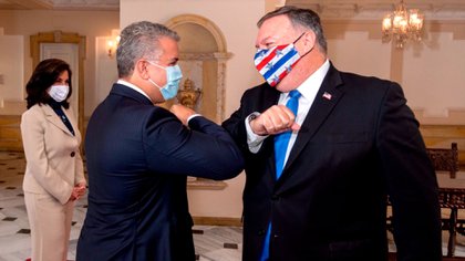 El Gobierno colombiano salvó miles de vidas: Mike Pompeo.