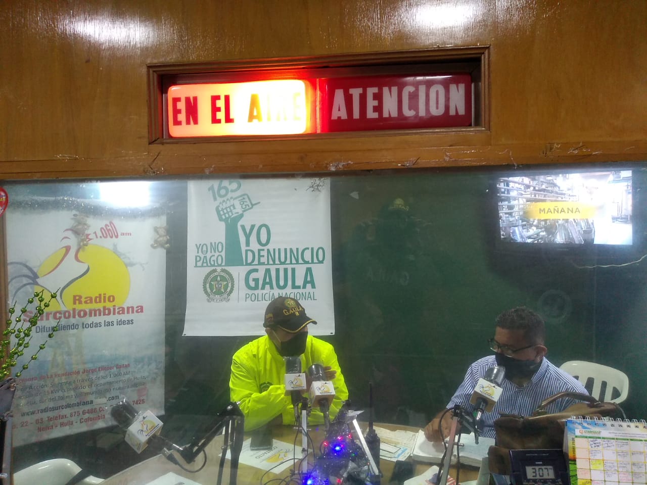 GAULA REALIZA CURSO RADIAL ANTIEXTORSIÓN