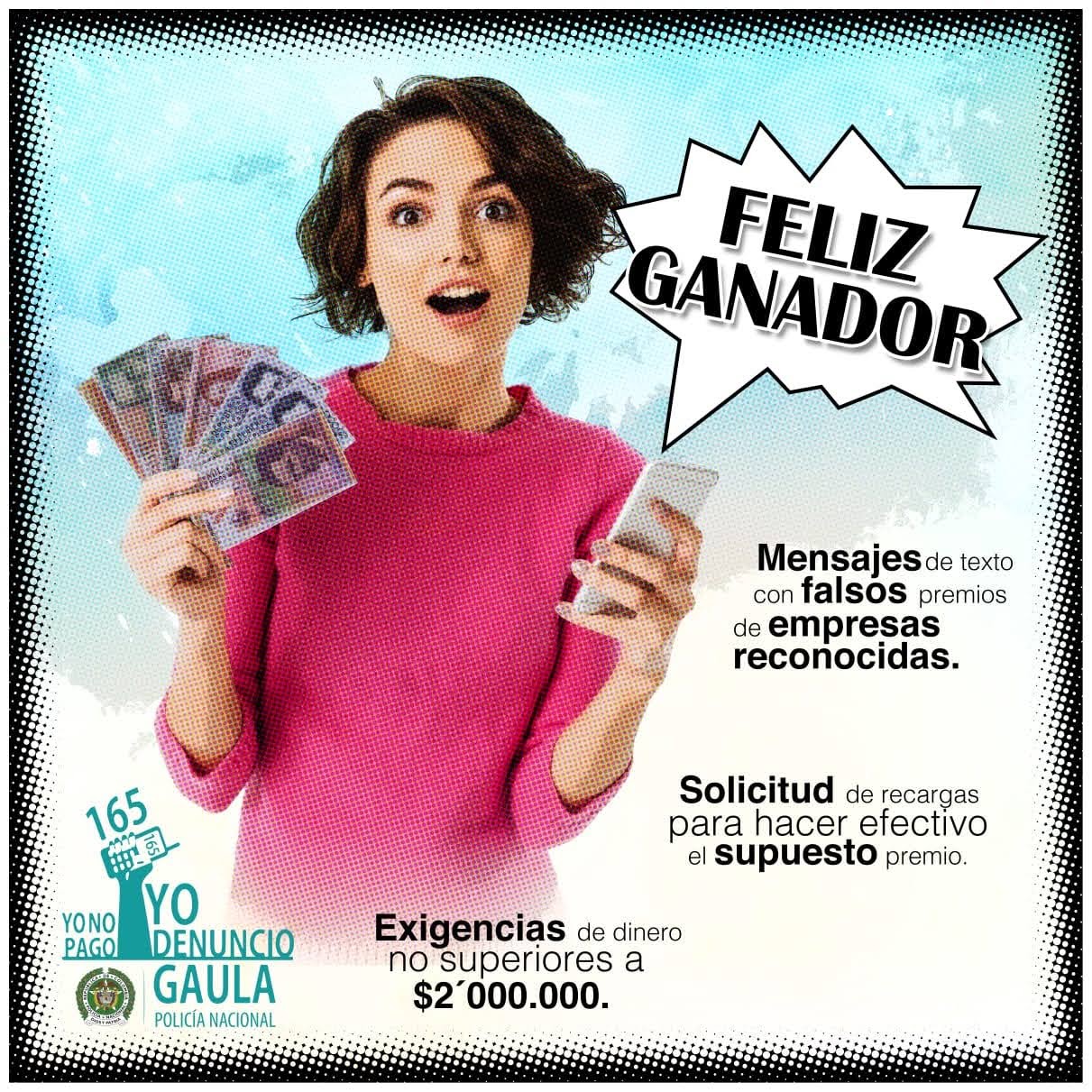Modalidades de extorsión en el Huila