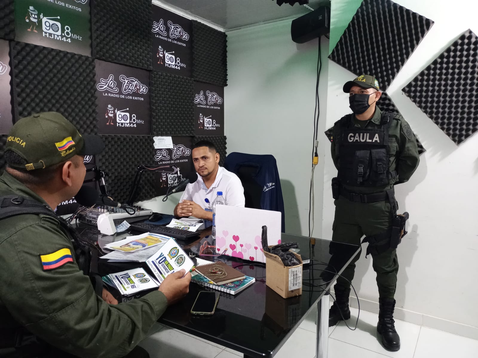 Curso radial Antiextorsión